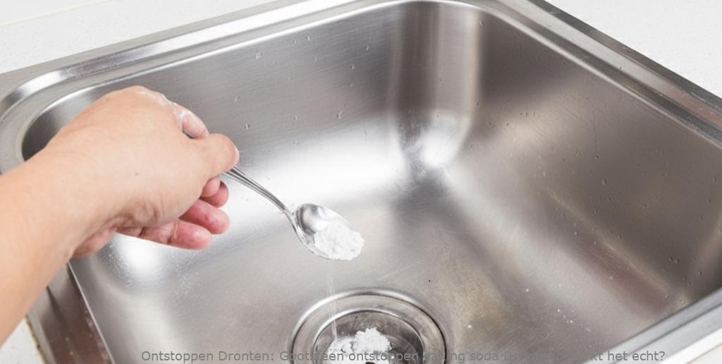 Gootsteen ontstoppen baking soda Dronten: Werkt het echt?