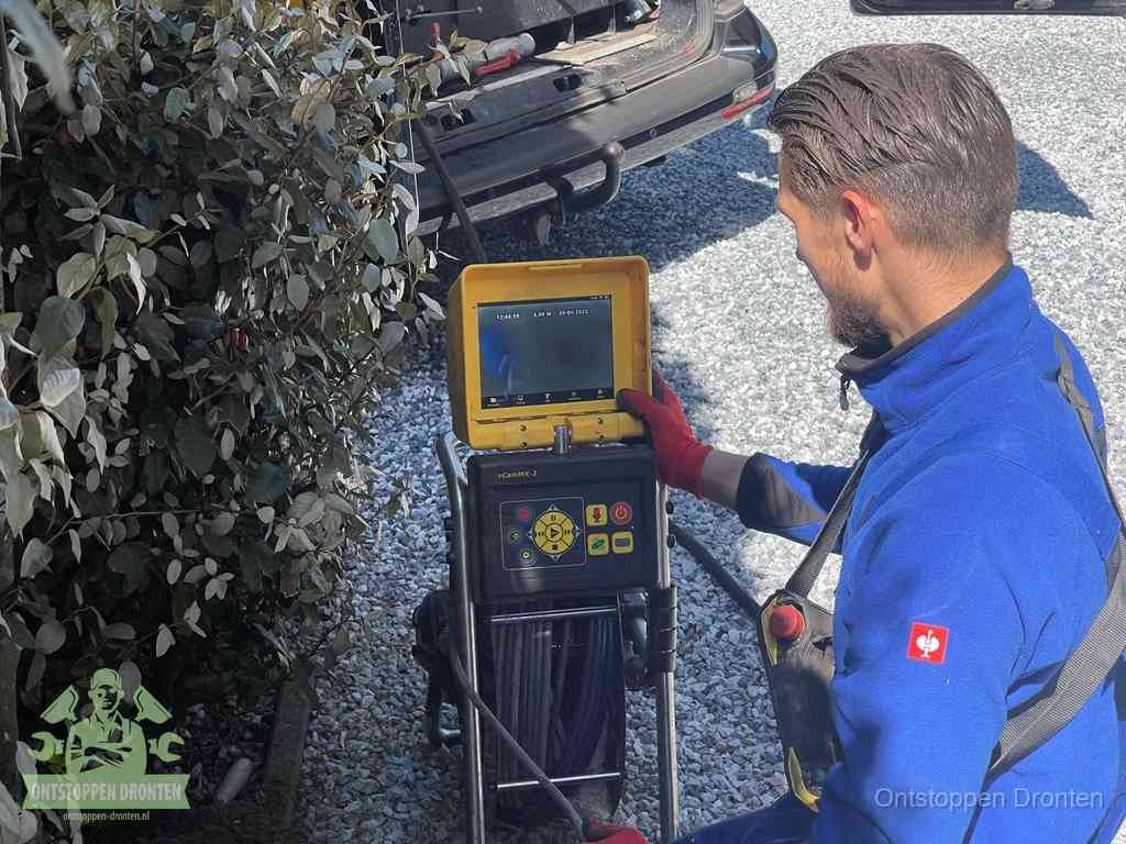 Rioolinspectie met camera in Dronten