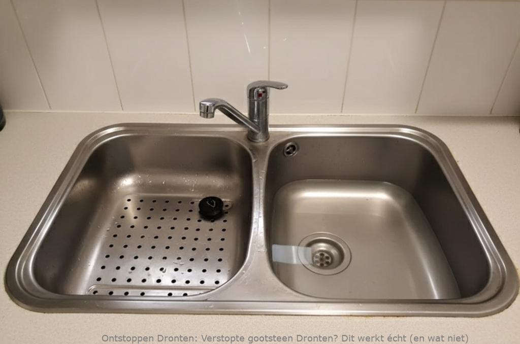 Verstopte gootsteen Dronten? Dit werkt écht (en wat niet)