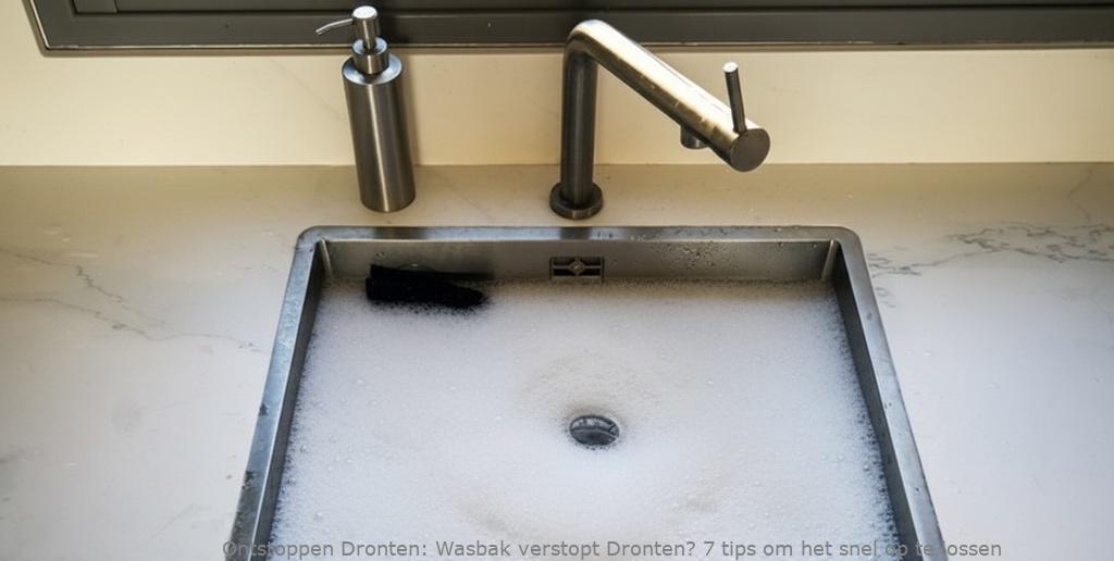 Wasbak verstopt Dronten? 7 tips om het snel op te lossen