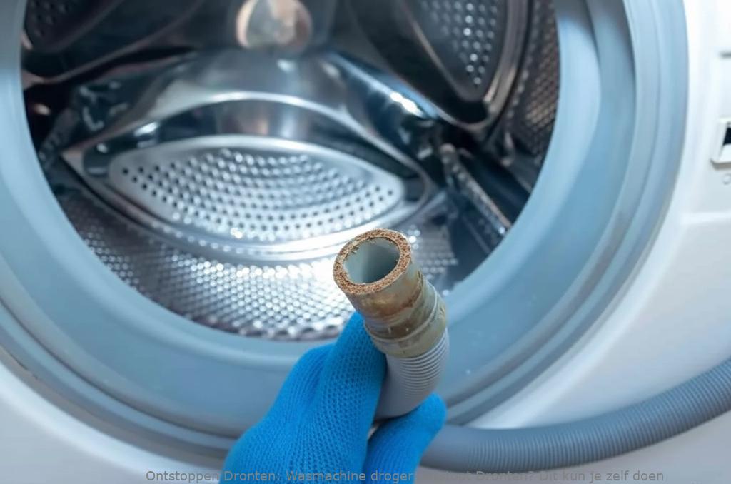 Wasmachine droger verstopt Dronten? Dit kun je zelf doen